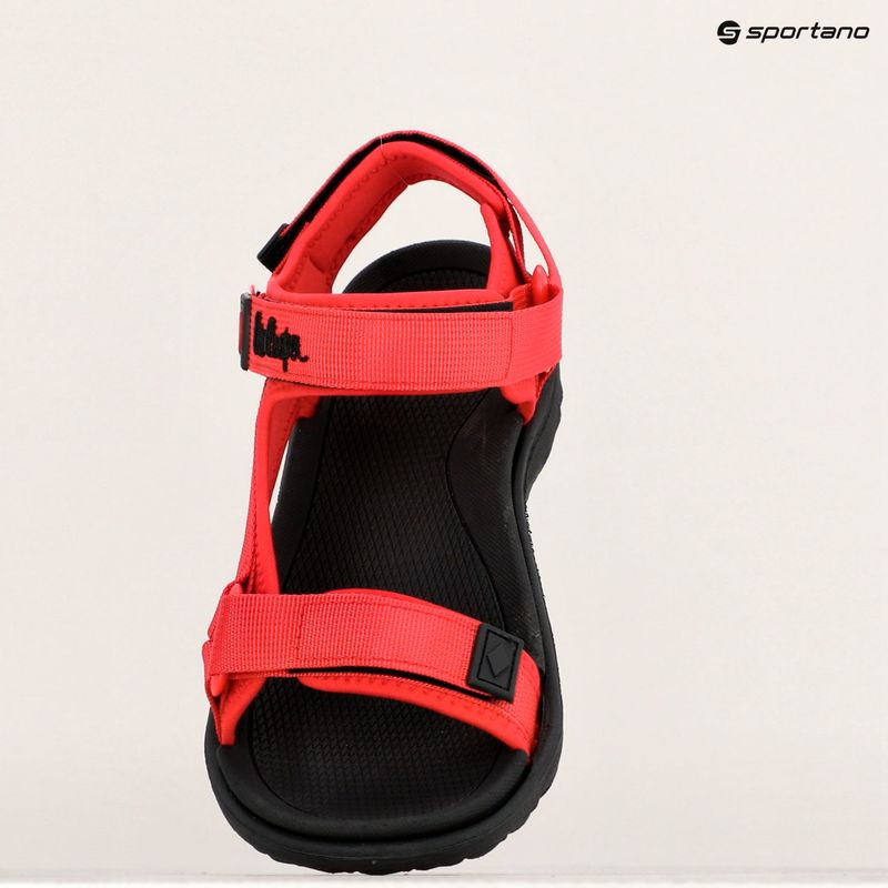 Lee Cooper Damen Sandalen LCW-24-34-2616L schwarz / rot 9