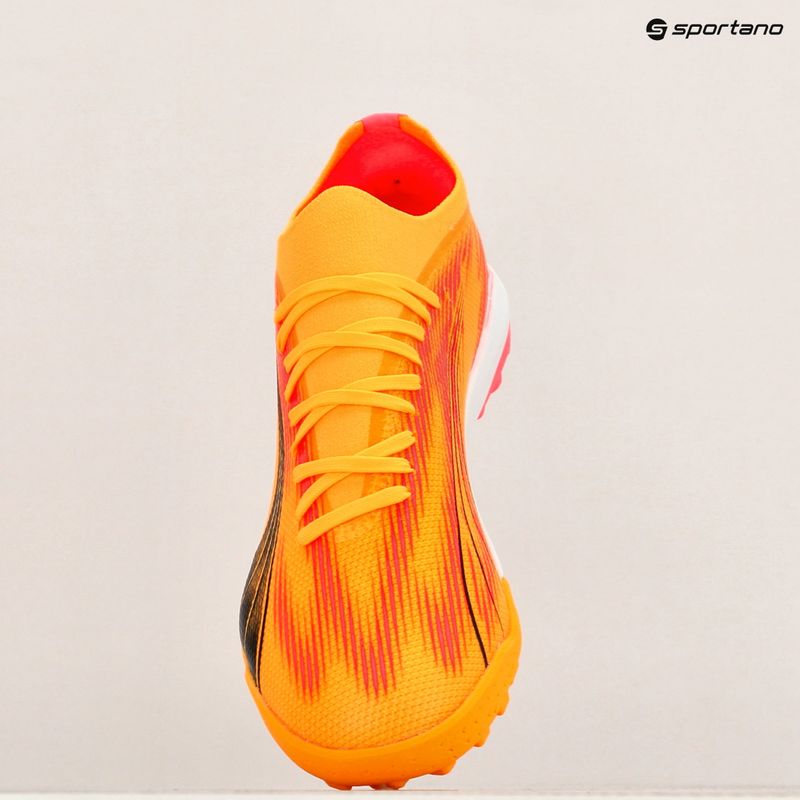 PUMA Ultra Match TT sunset glow/puma schwarz/sun stream Fußballschuhe 9