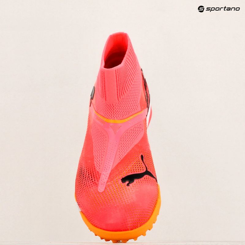 PUMA Future 7 Match+ LL TT Fußballschuhe sunset glow/puma schwarz/sun stream 9