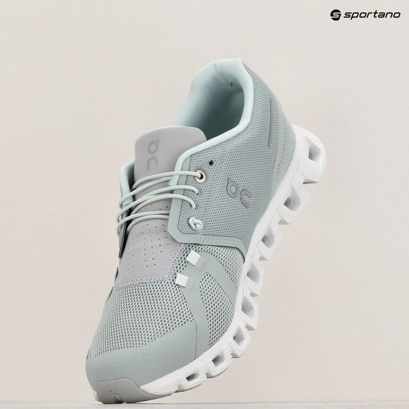 Herren On Running Cloud 5 glacier/glacier Laufschuhe 9