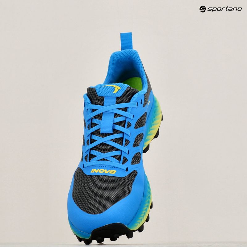 Inov-8 Mudtalon Herren Laufschuhe dunkelgrau/blau/gelb 10