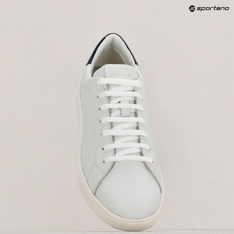 Geox Spherica Ecub-1 weiß/ozeanblau Damen Schuhe 10