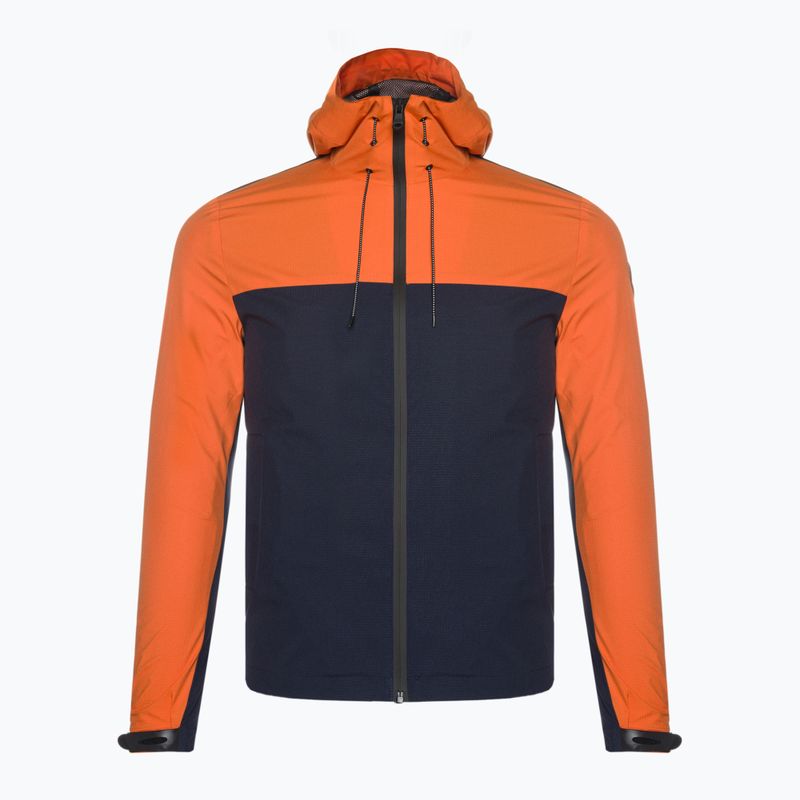 Herrenjacke LEONE 1947 Minimal Karotte/Marineblau 6