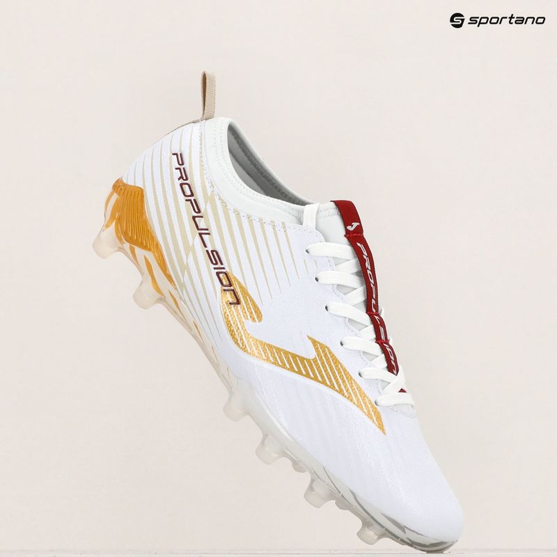 Joma Propulsion Cup FG Herren Fußballschuhe weiß/gold 10