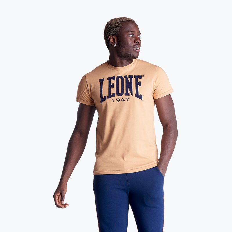 Herren-T-Shirt LEONE 1947 Earth Tones doe