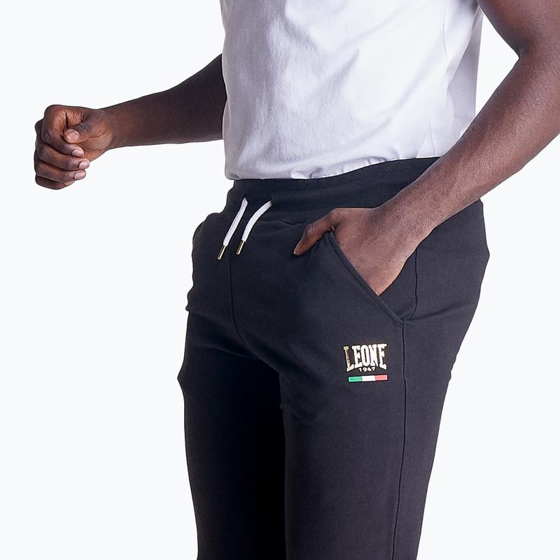 Herrenhose LEONE 1947 Gold schwarz