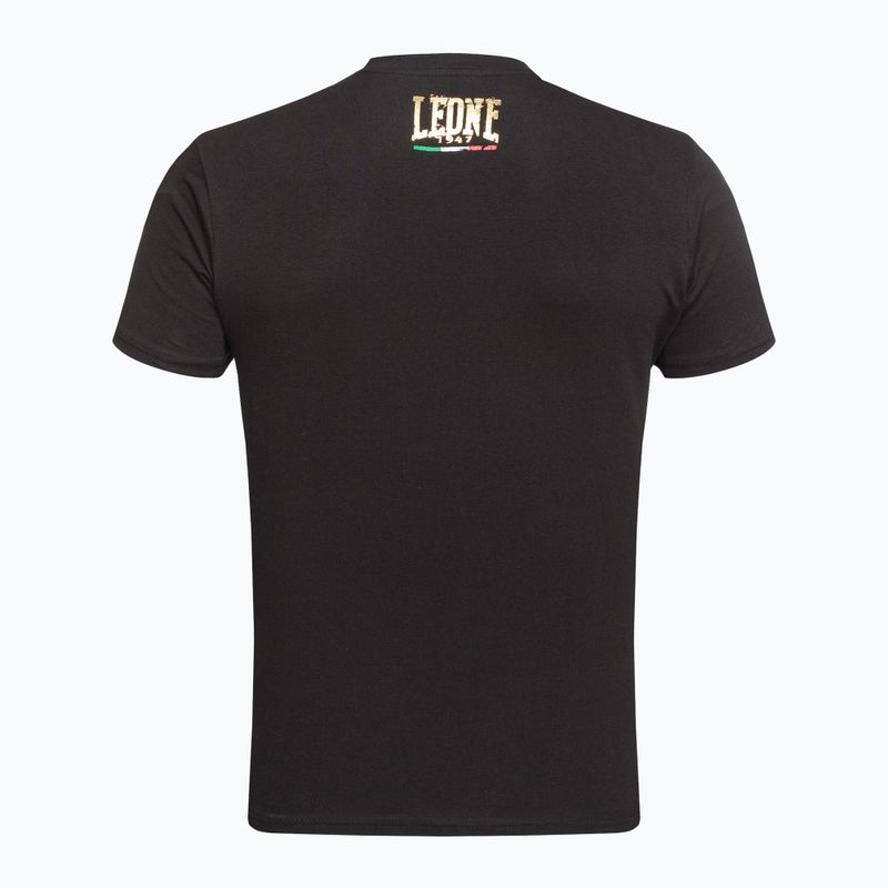 Herren-T-Shirt LEONE 1947 Gold schwarz 2