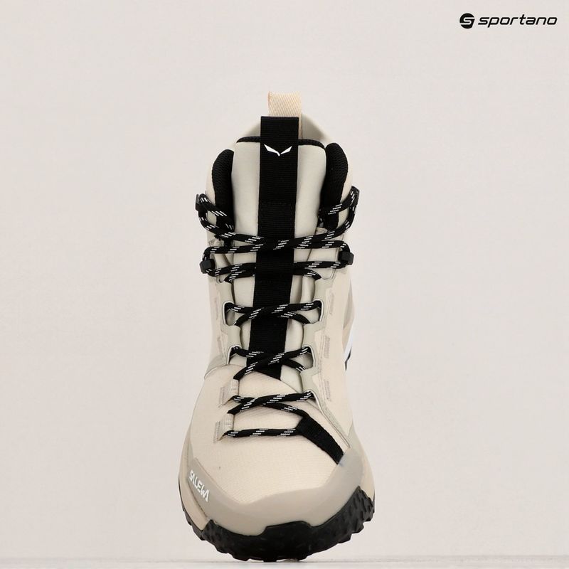 Trekkingschuhe Damen Salewa Puez Mid Ptx oatmeal/oatmeal 12