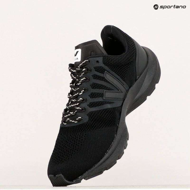 VEJA Marlin Lt V-Knit Herren Laufschuhe voll schwarz 10