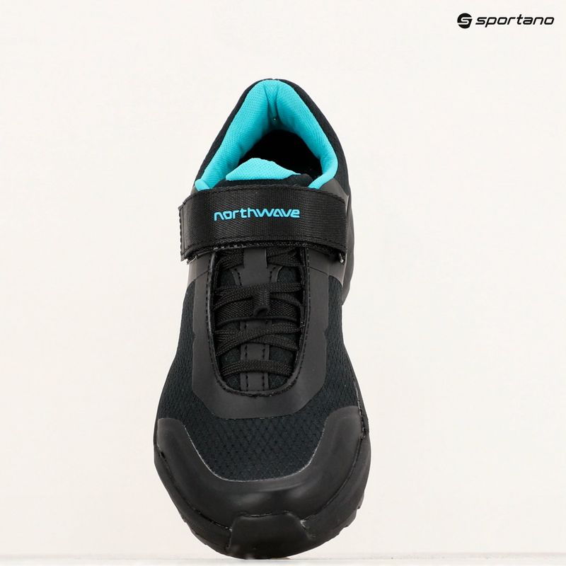 Damen MTB-Radschuhe Northwave Escape Evo 2 schwarz/türkis 9