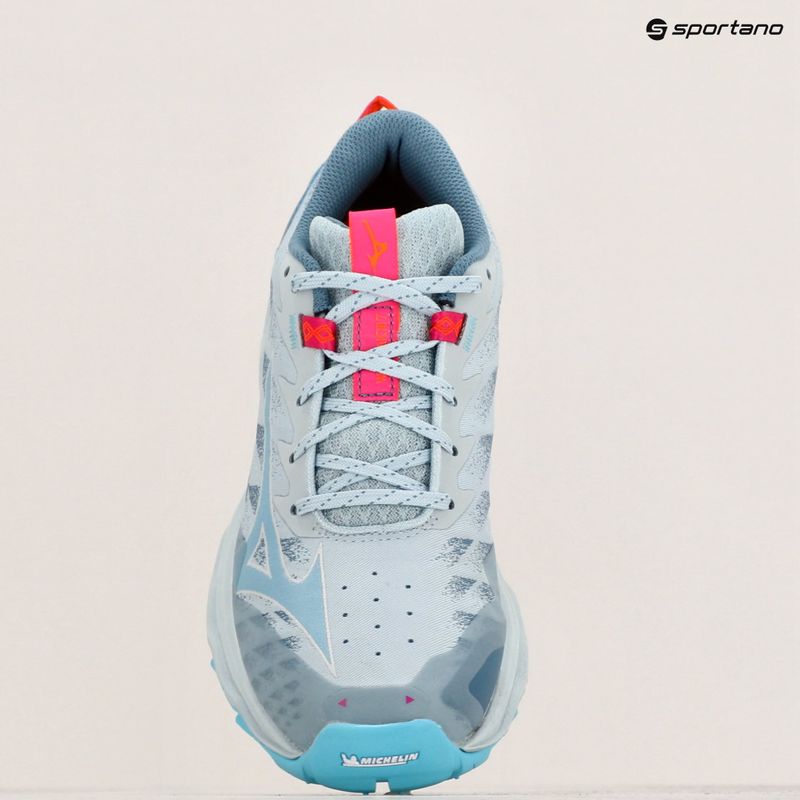 Damen Laufschuhe Mizuno Wave Daichi 7 babyblau/fotgot me not/807c 9