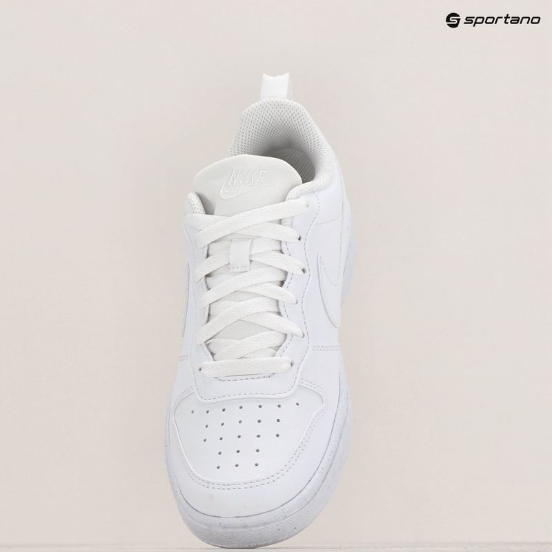 Sneaker Nike Court Borough Low Recraft white/white/white 9