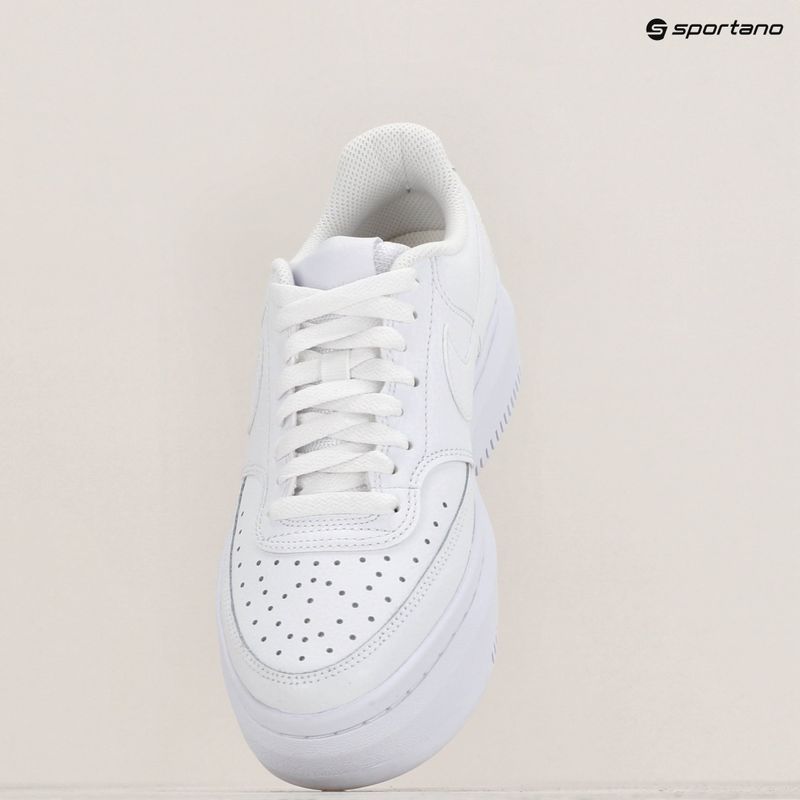Nike Court Vision Alta Schuhe weiß / weiß / weiß 10
