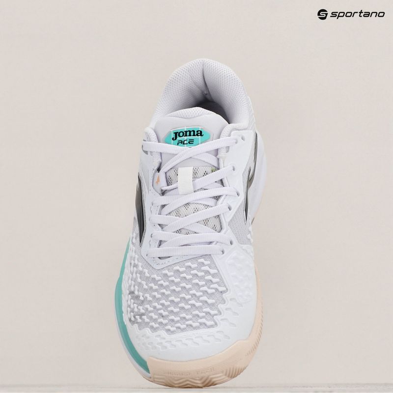 Joma Ace Lady Padel Schuhe weiß/grün 9