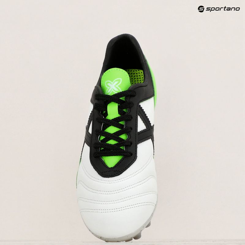 MUNICH Mundial 2.0 AG blanco/verde Fußballschuhe 10