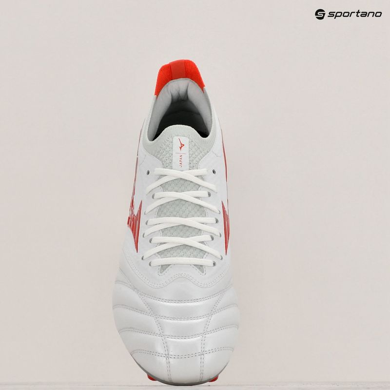 Fußballschuhe Herren Mizuno Morelia Neo IV Β Japan Mix white/radiant red/hot coral 9