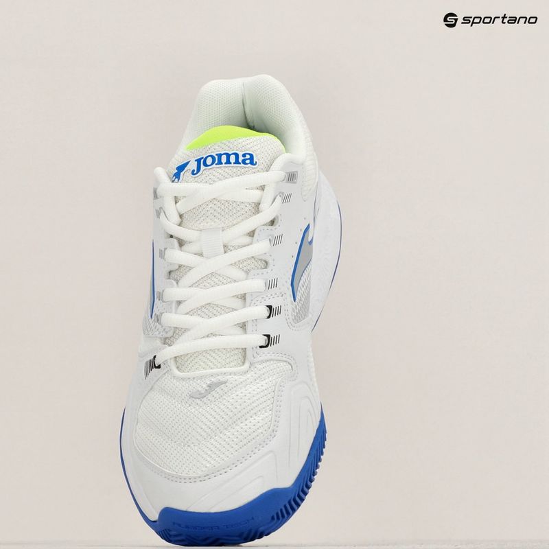 Herren Joma Master 1000 Padel weiß/royal Padel Schuhe