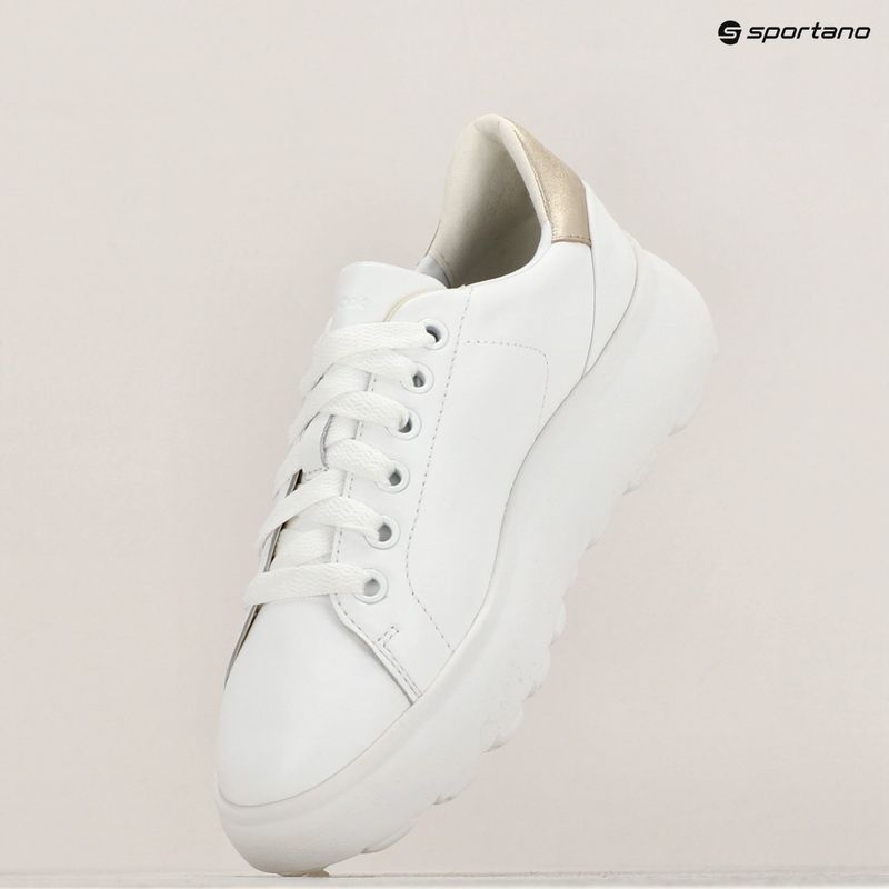 Geox Spherica EC4.1 Damen Schuhe weiß/gold 10