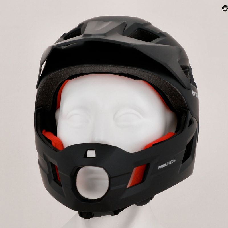 ATTABO Predator Kinderfahrradhelm schwarz 8