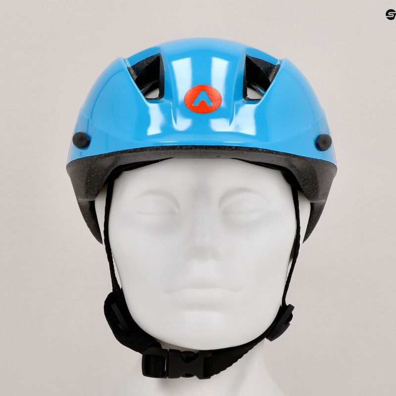 Kinderfahrradhelm ATTABO Scharnier blau 12