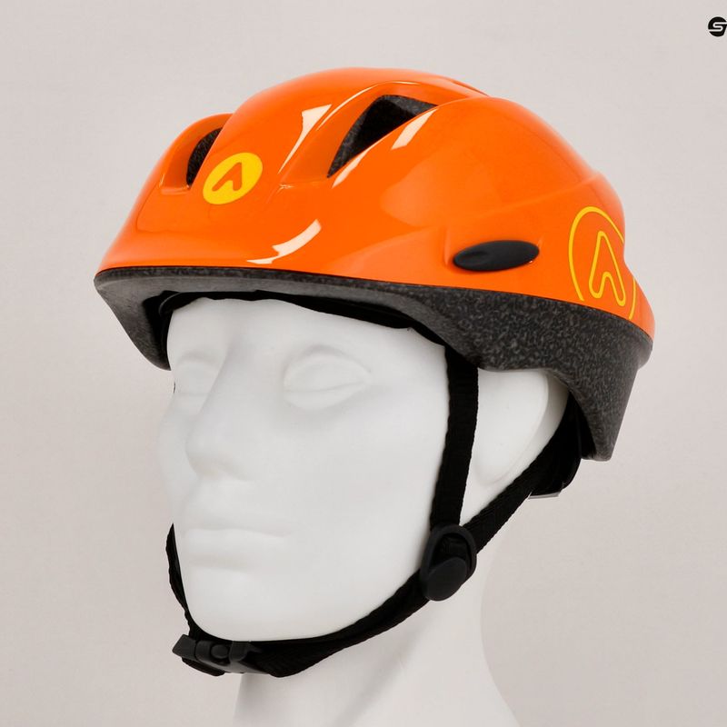 Kinderfahrradhelm ATTABO Scharnier orange 12