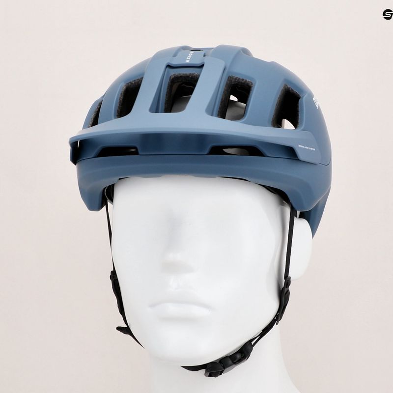 Fahrrad Helm POC Axion calcite blue matt 8