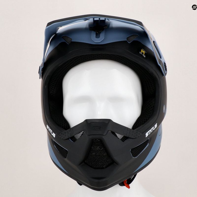 Fahrrad Helm 100% Status drop/steel blue 9