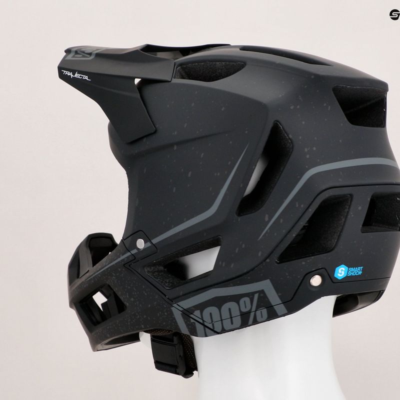 Fahrrad Helm 100% Trajecta w/Fidlock black 9