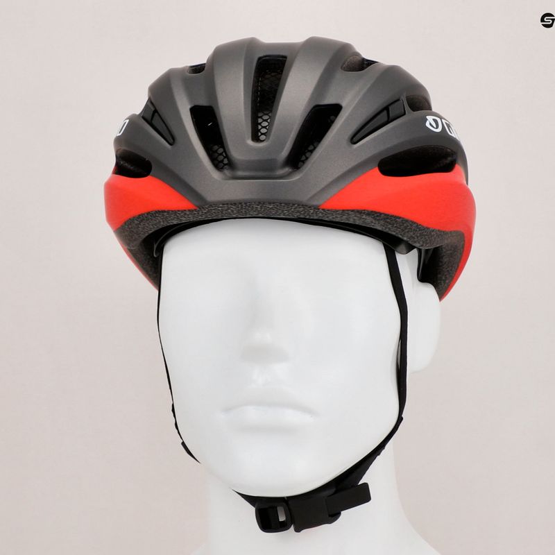 Giro Isode II Integrated MIPS Fahrradhelm mattschwarz/rot 10