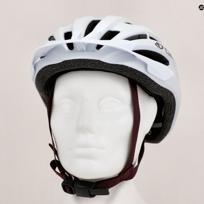 Giro Register II Integrated MIPS Fahrradhelm matt weiß/dunkle Kirsche 10