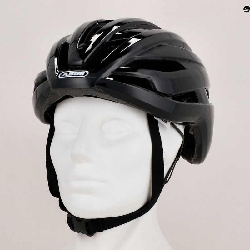 ABUS StormChaser schwarz glänzender Fahrradhelm 9