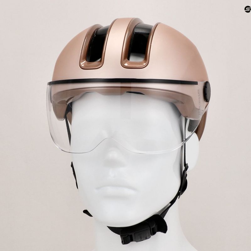 ABUS Fahrradhelm Hud-y Ace champagne gold 9