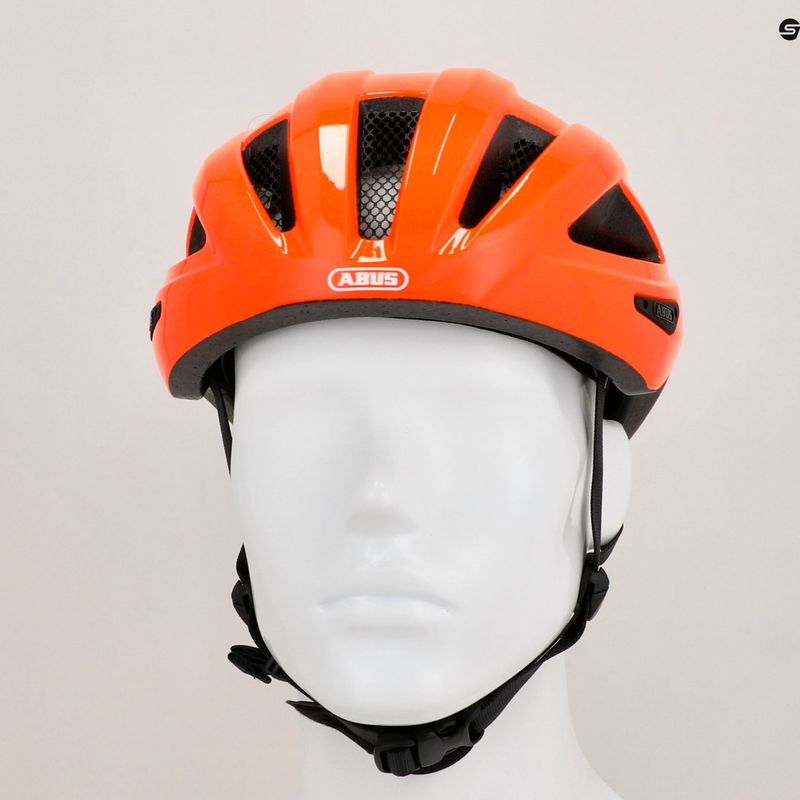 ABUS Macator Garnelen orange Fahrradhelm 9