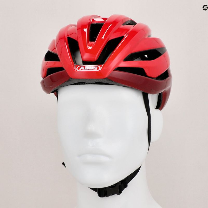 ABUS StormChaser glutroter Fahrradhelm 9