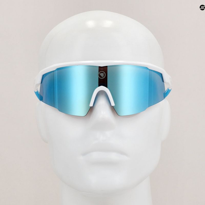 Sonnenbrille Endura Shumba II 3+0+0 white/smoke tint/full blue mirror 7