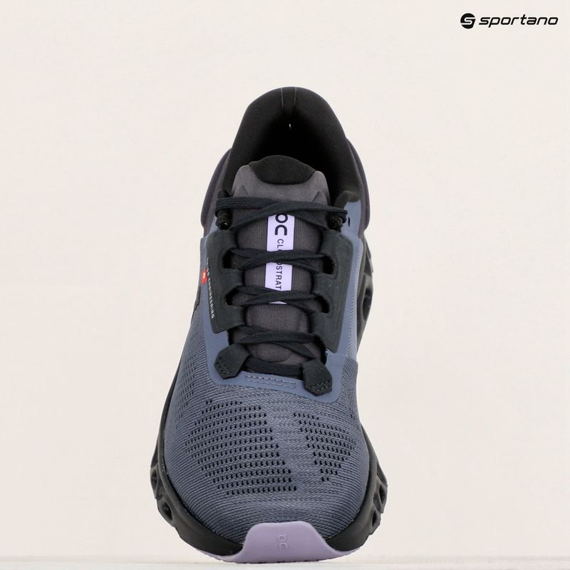 Damen Laufschuhe On Running Cloudstratus 3 Metall/Glöckchen 16