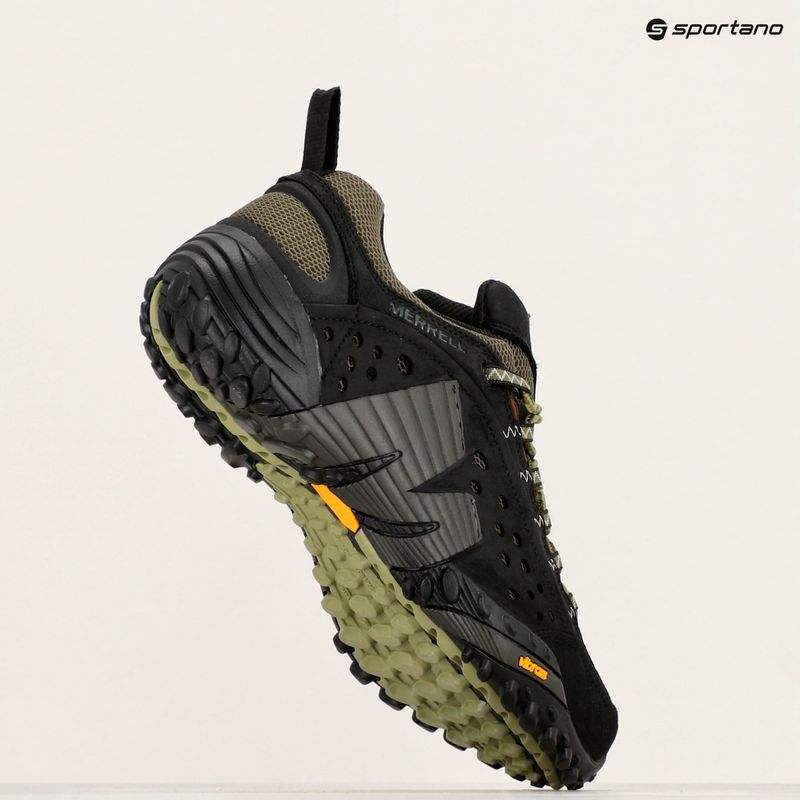 Merrell Intercept Herren Wanderstiefel schwarz/nussbraun 11