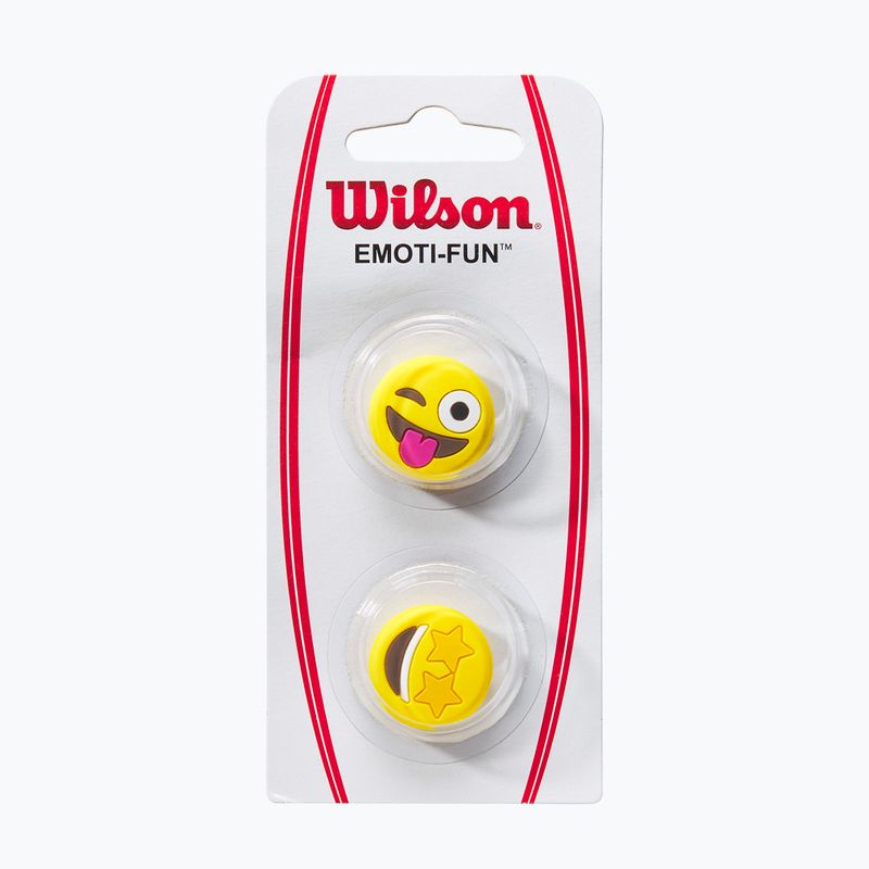 Wilson Emoti-Fun Schwingungsdämpfer 2 Stück gelb WR8405201001 3