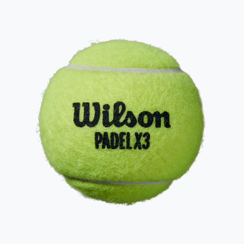 Wilson Padel Speed Bälle 3 Stück gelb WR8901101001 2