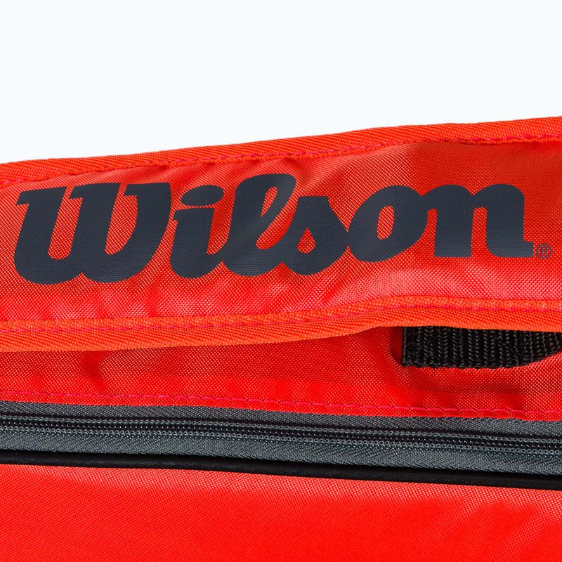 Wilson Junior Racketbag Tennistasche für Kinder rot WR8017804001 3