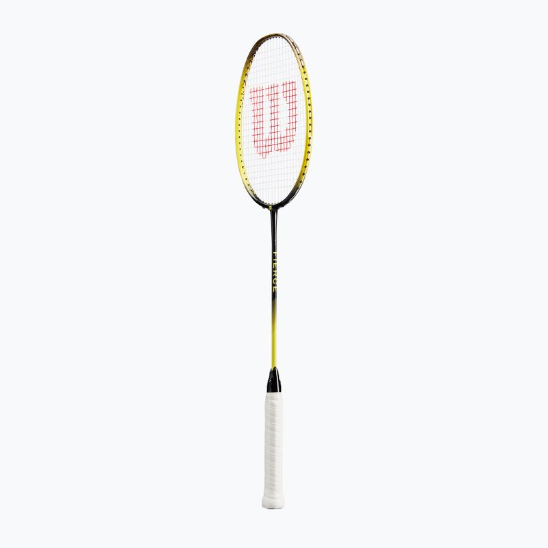 Badmintonschläger Wilson Fierce 570 gold/white 3