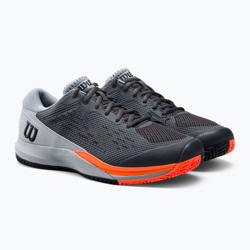 Herren Tennisschuhe Wilson Rush Pro Ace grau WRS328660 5