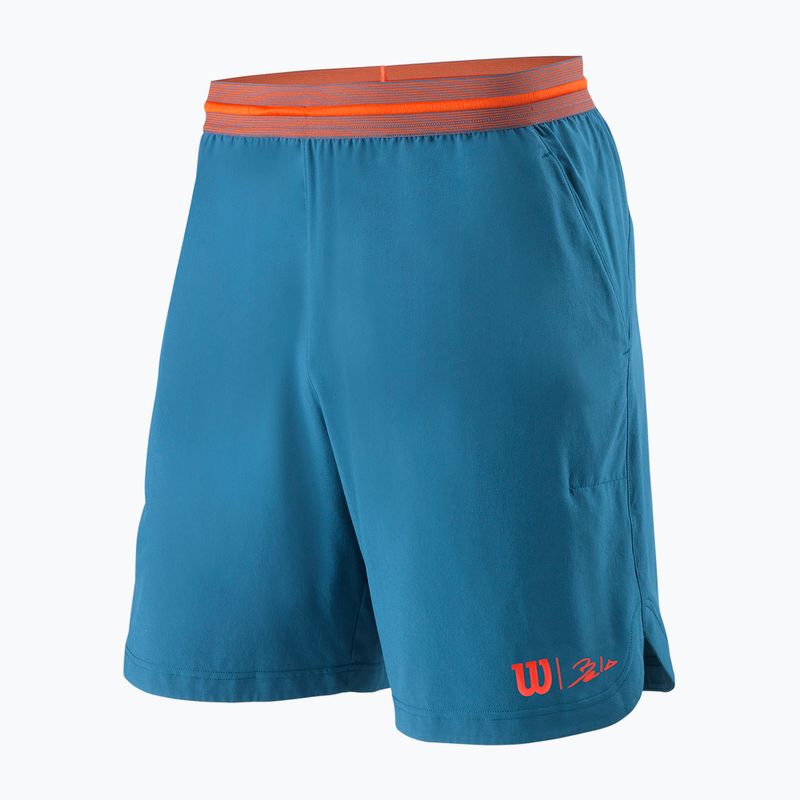 Herren Tennisshorts Wilson Bela Power 8 Short II blau WRA806901