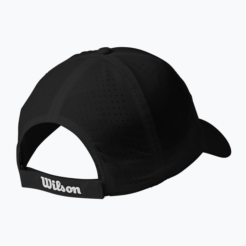 Herren Wilson Ultralight Tennis Cap II schwarz WRA815202 6