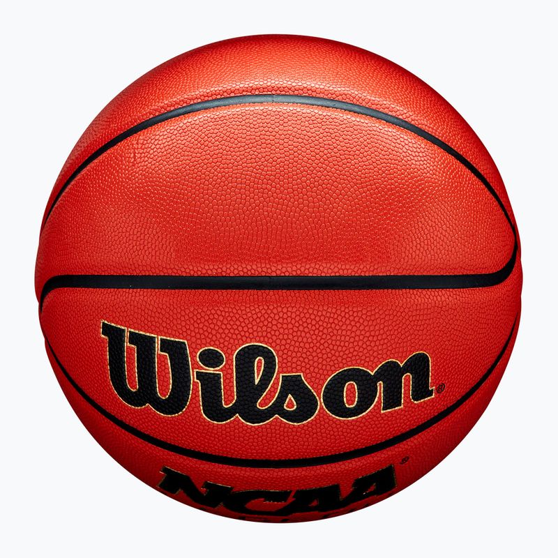 Basketball Wilson NCAA Legend orange/black Größe 6 5