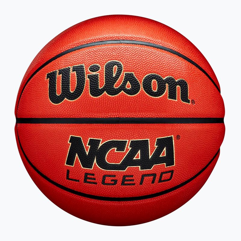 Basketball Wilson NCAA Legend orange/black Größe 5