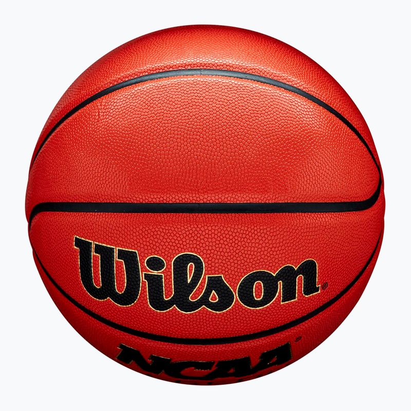 Basketball Wilson NCAA Legend orange/black Größe 5 3