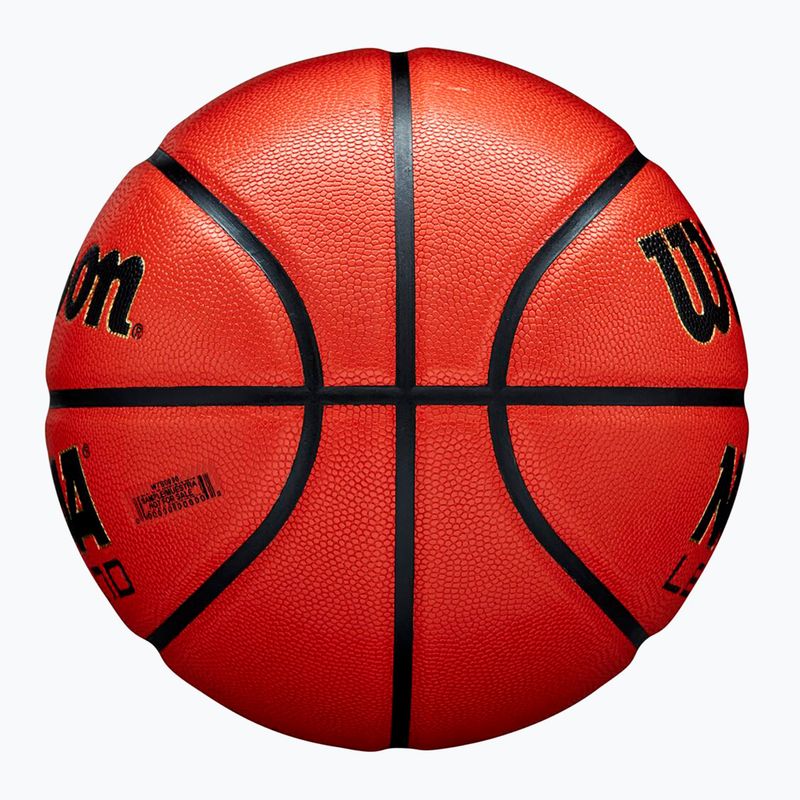 Basketball Wilson NCAA Legend orange/black Größe 5 5