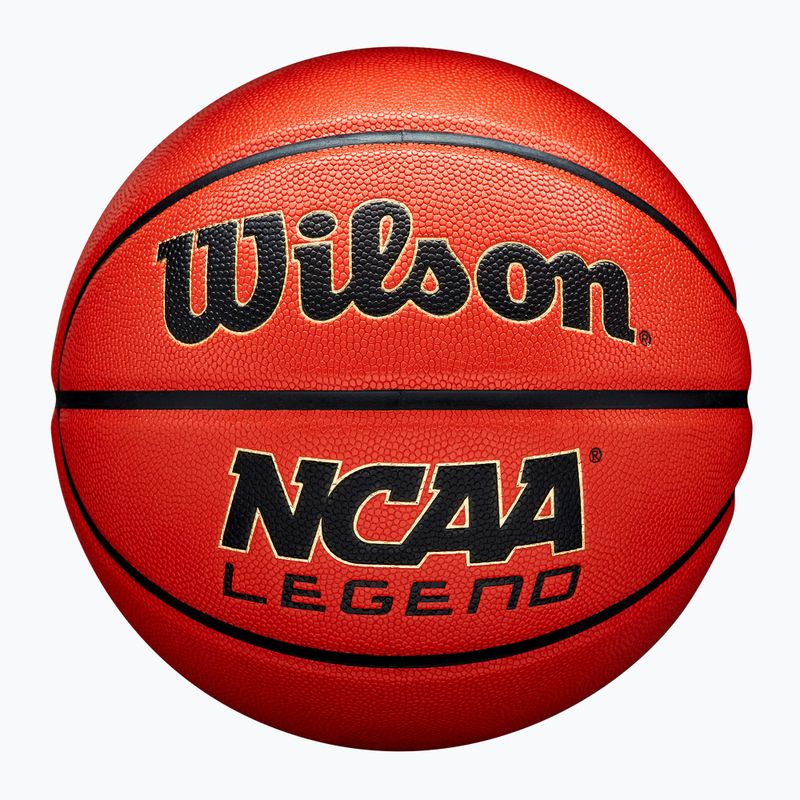 Basketball Wilson NCAA Legend orange/black Größe 7