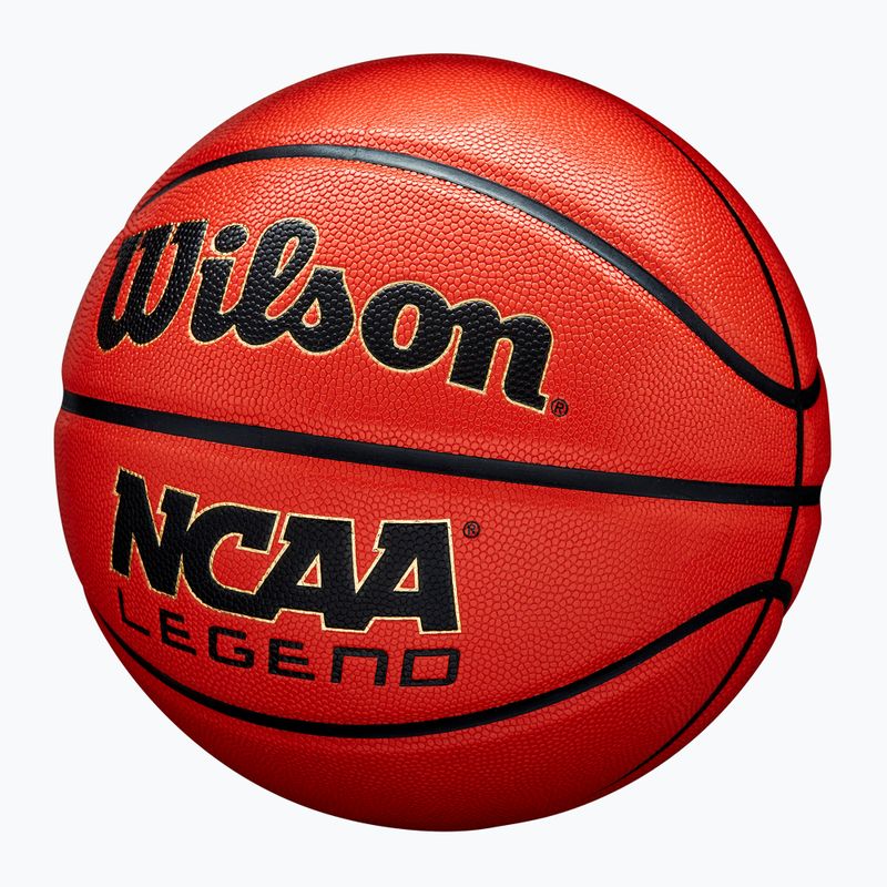 Basketball Wilson NCAA Legend orange/black Größe 7 3
